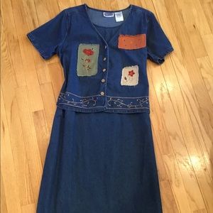 Erika & Co. Denim Dress
